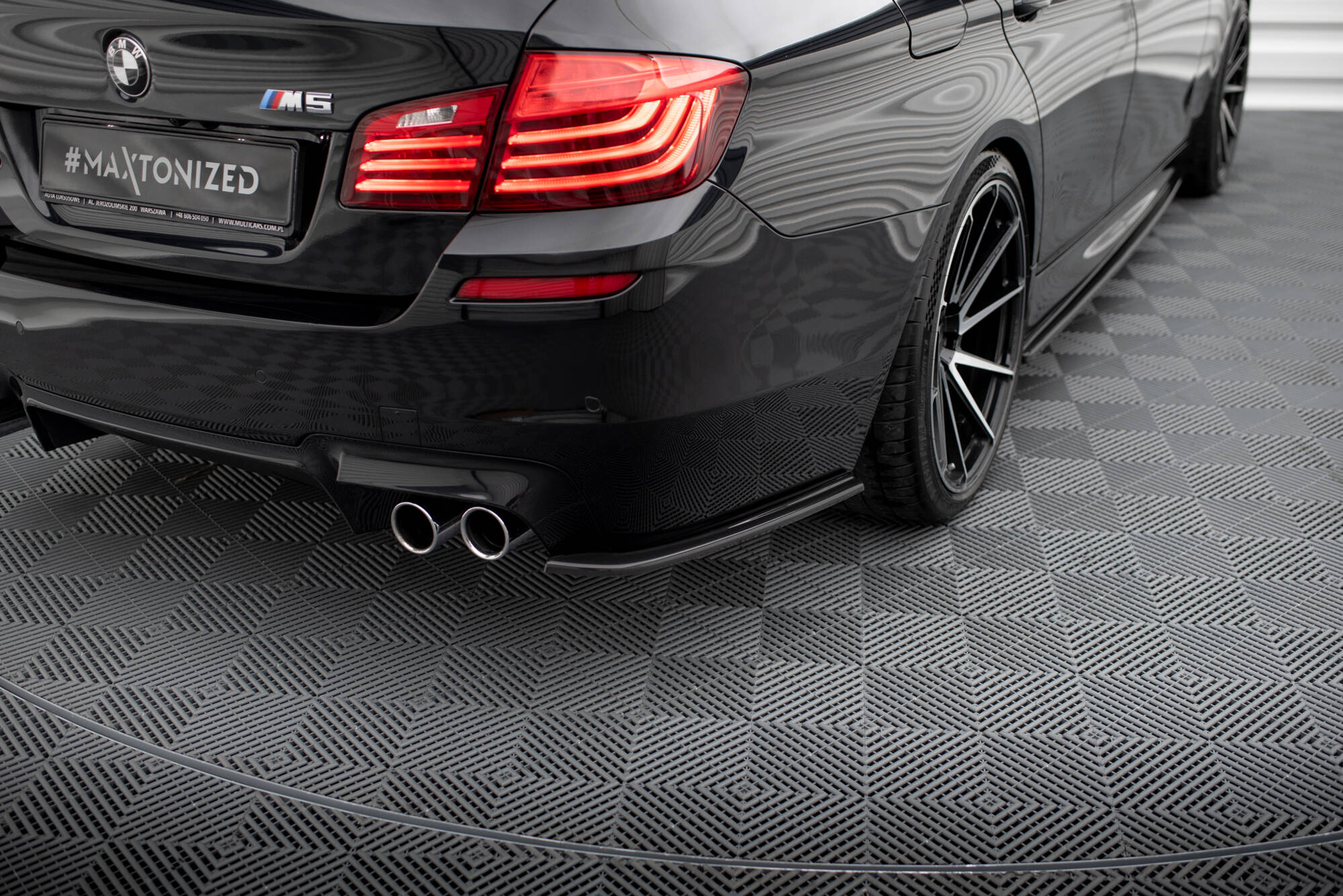 Rear Side Splitters BMW M5 F10 - 2