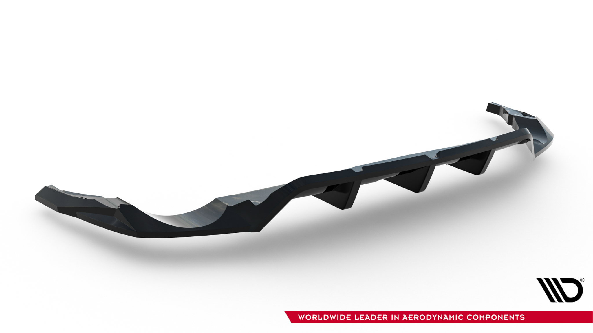 REAR SPLITTER (WITH VERTICAL BARS) SUITABLE FOR AUDI RSQ8 MK1 FACELIFT – MAXTON DESIGN - 9