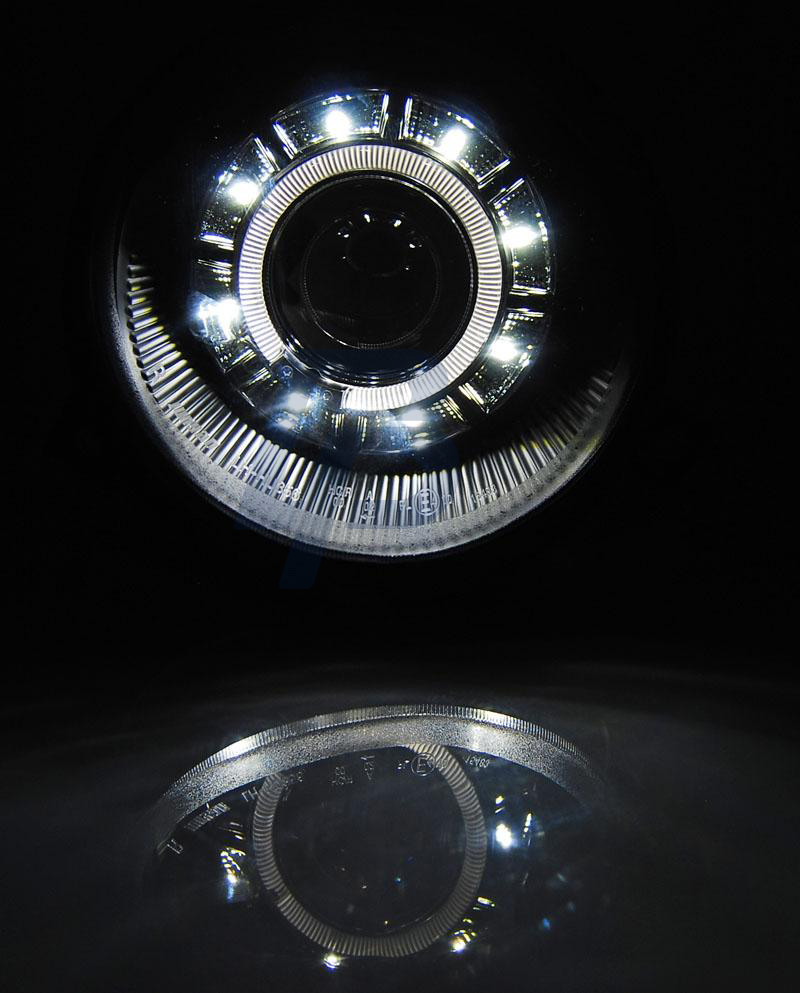 HEADLIGHTS VW LUPO 98-05  DAYLIGHT CHROME - 2