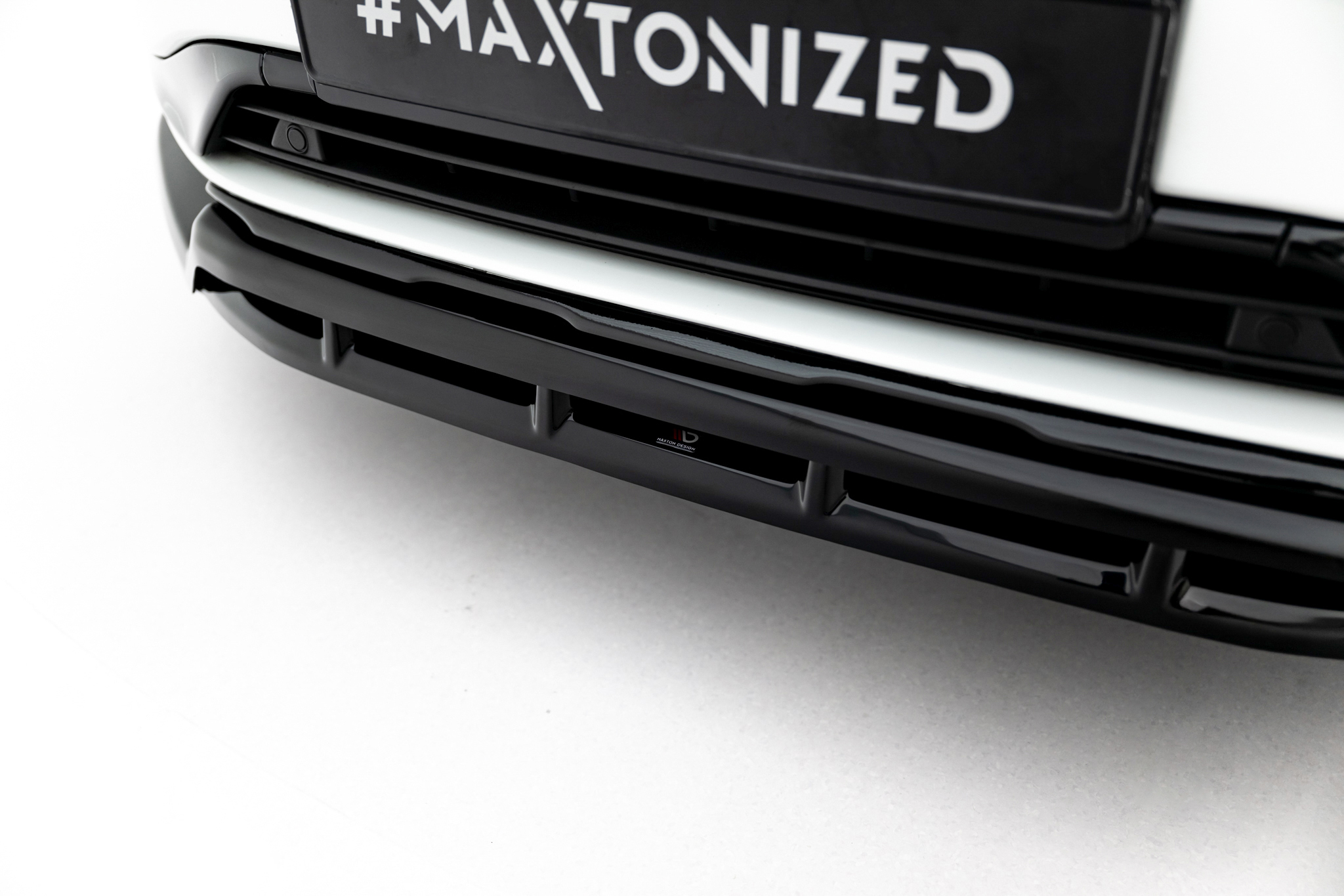 FRONT SPLITTER SUITABLE FOR VOLVO XC60 MK1 FACELIFT – MAXTON DESIGN - 4