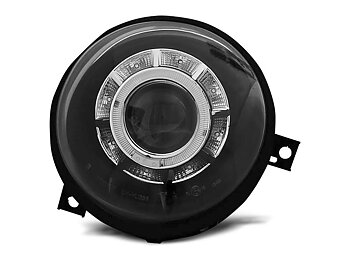 HEADLIGHTS VW LUPO 98-05  DAYLIGHT BLACK