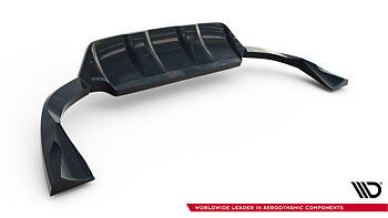 REAR SPLITTER (WITH VERTICAL BARS) SUITABLE FOR VOLVO XC60 MK1 FACELIFT – MAXTON DESIGN