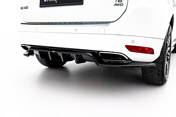 REAR SPLITTER (WITH VERTICAL BARS) SUITABLE FOR VOLVO XC60 MK1 FACELIFT – MAXTON DESIGN