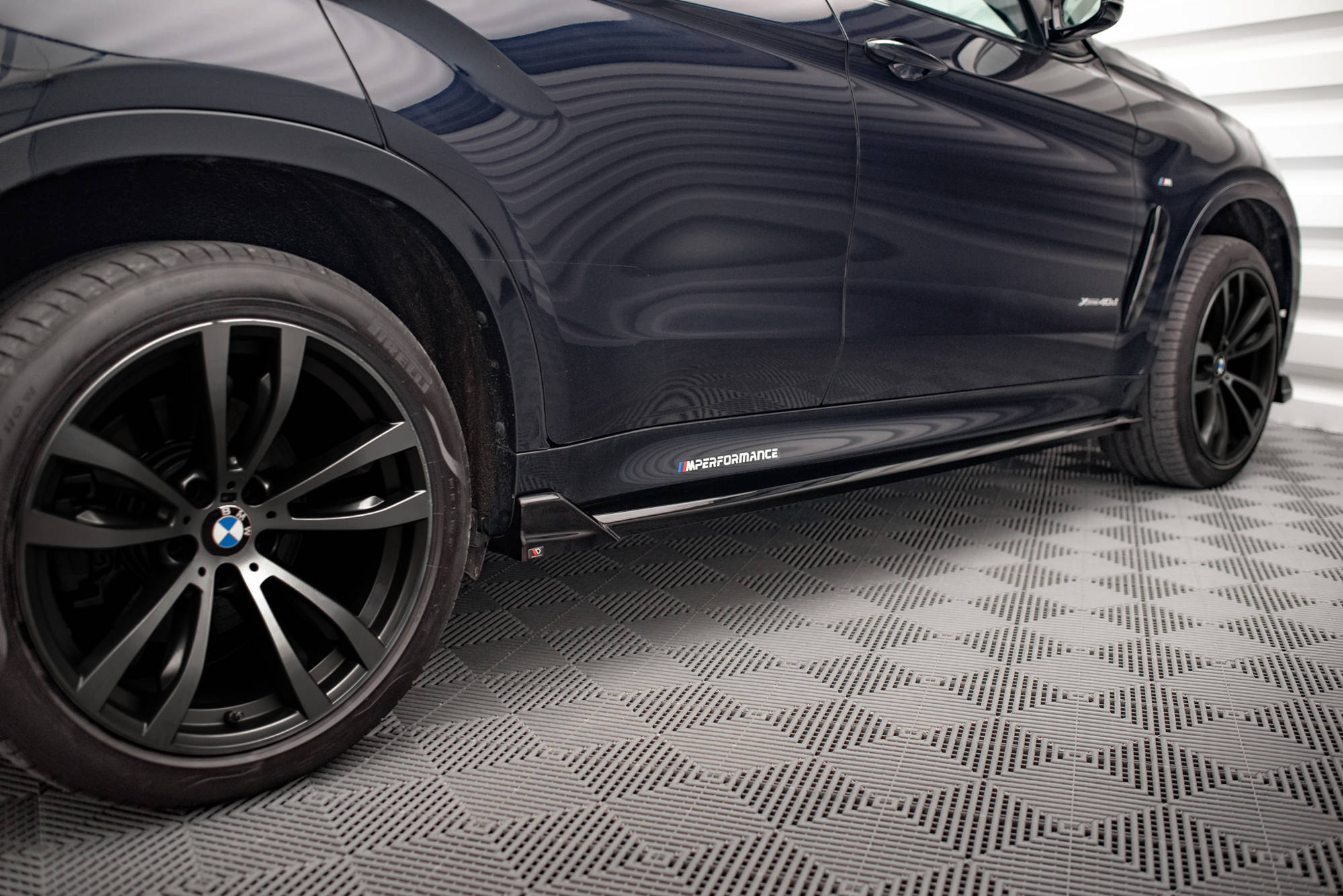 Side Skirts Diffusers V.2 BMW X6 M Sport F16 - 4