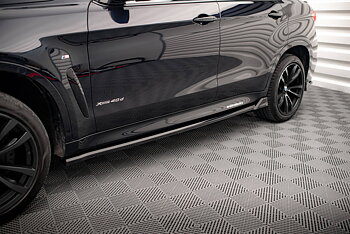 Side Skirts Diffusers V.2 BMW X6 M Sport F16