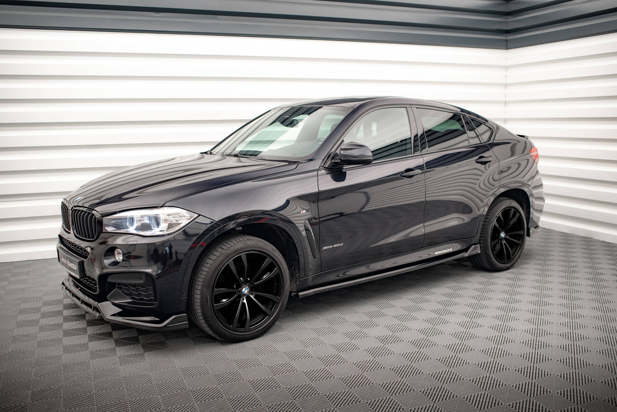 Side Skirts Diffusers V.2 BMW X6 M Sport F16 - 3