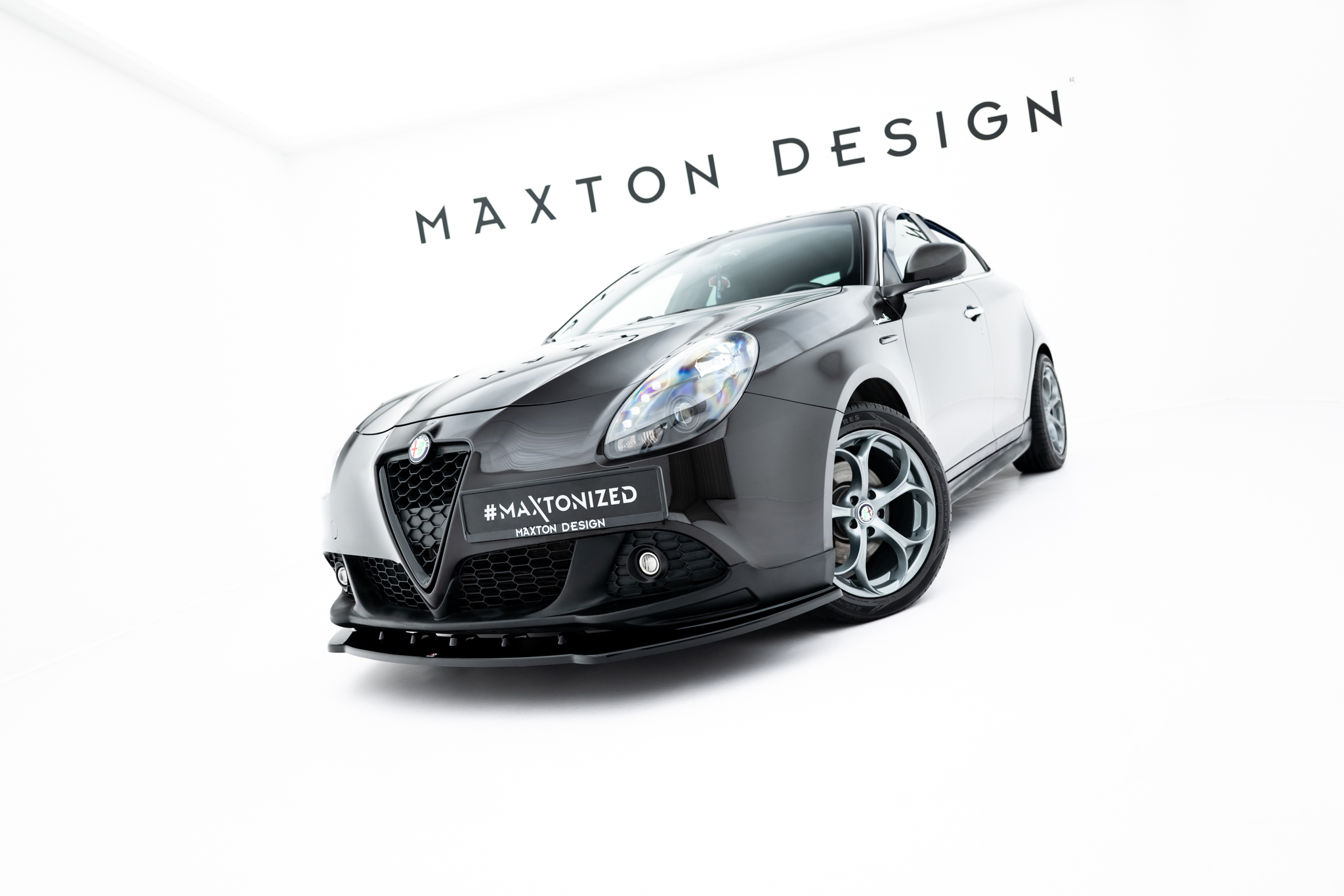 FRONT SPLITTER SUITABLE FOR ALFA ROMEO GIULIETTA ZENDER – MAXTON DESIGN