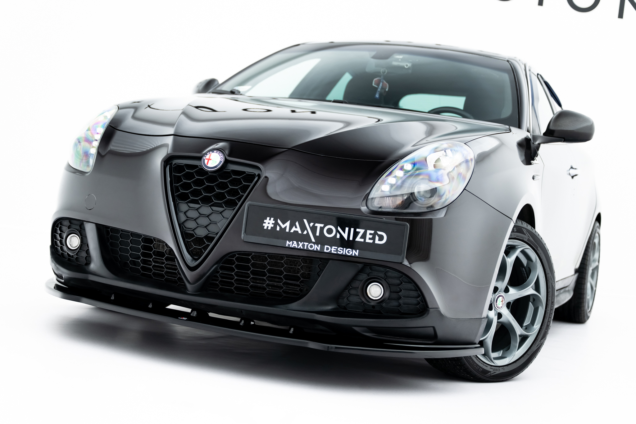 FRONT SPLITTER SUITABLE FOR ALFA ROMEO GIULIETTA ZENDER – MAXTON DESIGN - 5
