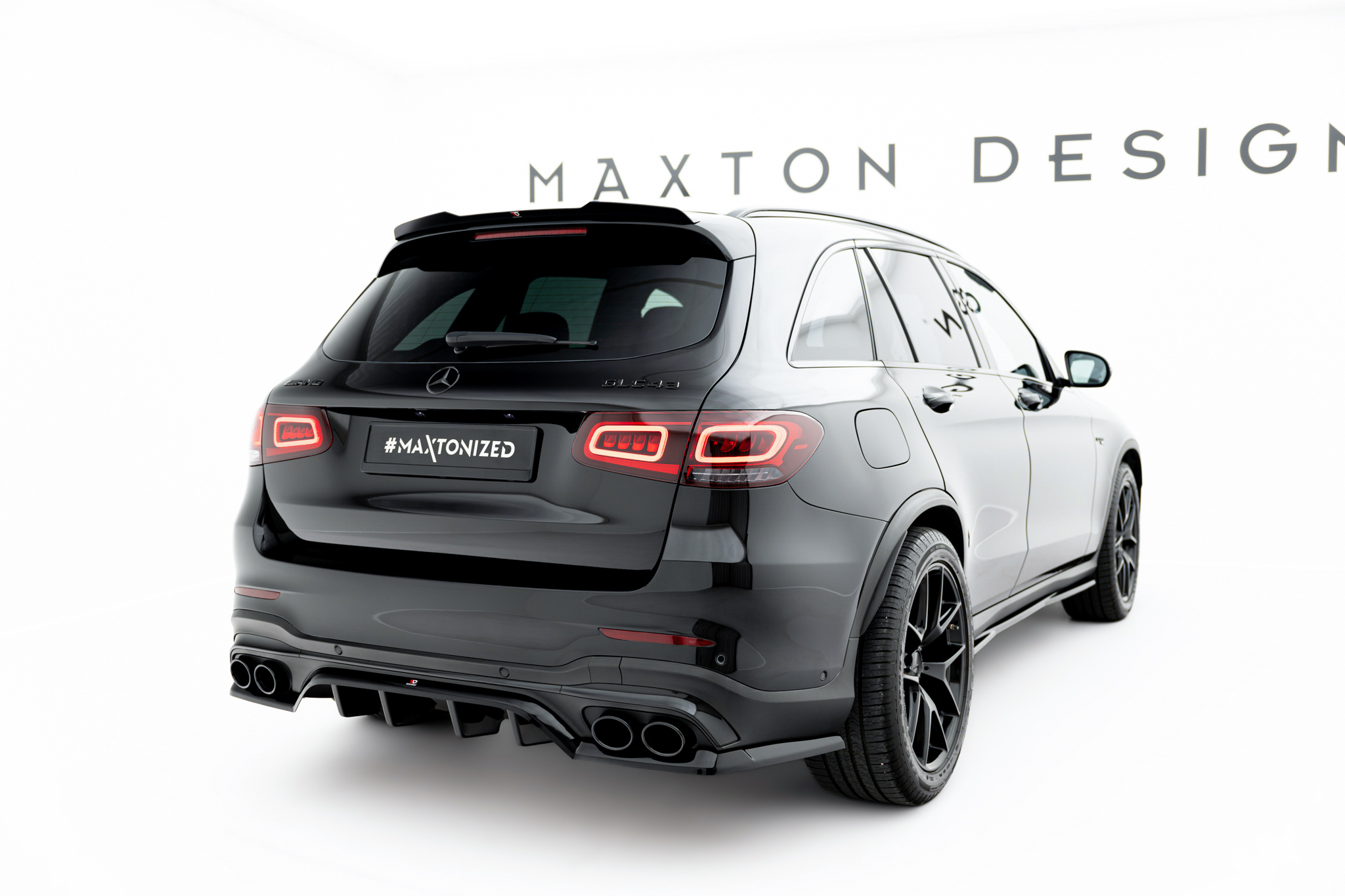 SPOILER CAP SUITABLE FOR MERCEDES-AMG GLC 43 SUV X253 FACELIFT – MAXTON DESIGN - 2