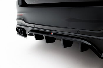 REAR SPLITTER (WITH VERTICAL BARS) SUITABLE FOR MERCEDES-AMG GLC 43 SUV X253 FACELIFT – MAXTON DESIGN