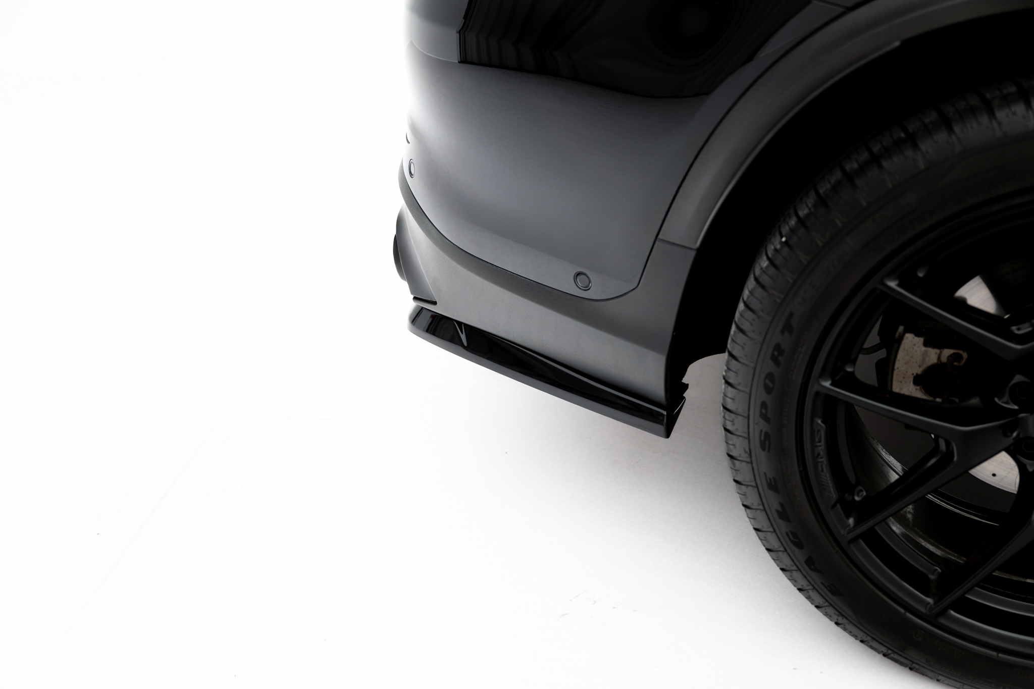 REAR SPLITTER (WITH VERTICAL BARS) SUITABLE FOR MERCEDES-AMG GLC 43 SUV X253 FACELIFT – MAXTON DESIGN - 4