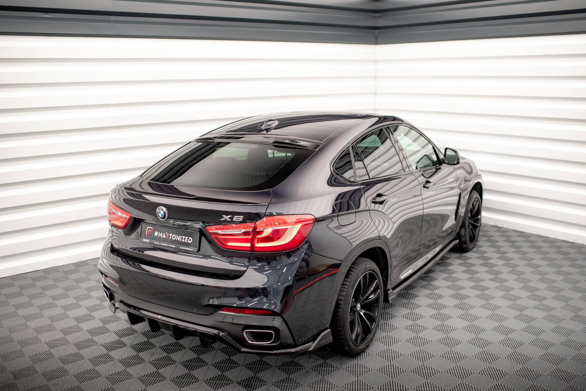 Rear Window Extension BMW X6 F16 M-Pack / X6 M F86 - 7
