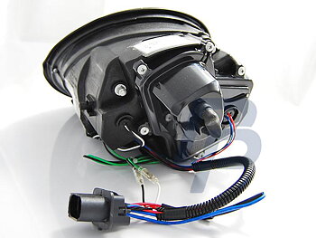 HEADLIGHTS VW NEW BEETLE 10.98-05.05 LED BLACK