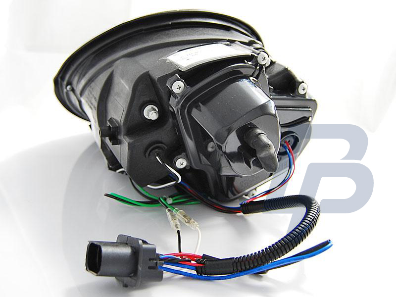 HEADLIGHTS VW NEW BEETLE 10.98-05.05 LED CHROME - 2