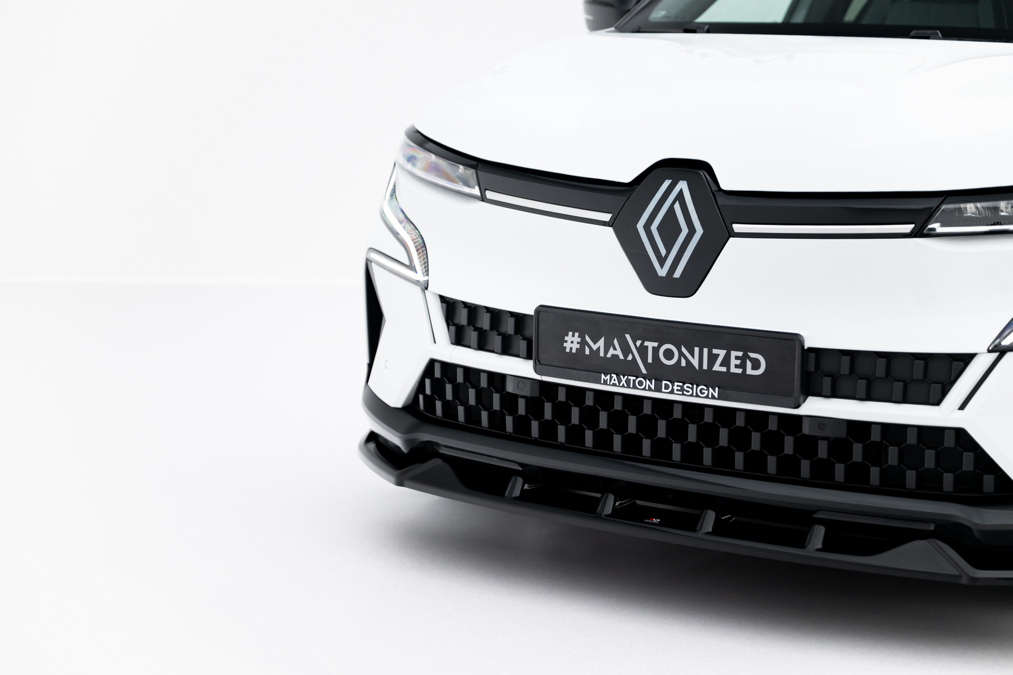 FRONT SPLITTER SUITABLE FOR RENAULT MEGANE E-TECH ELECTRIC MK1 – MAXTON DESIGN - 4