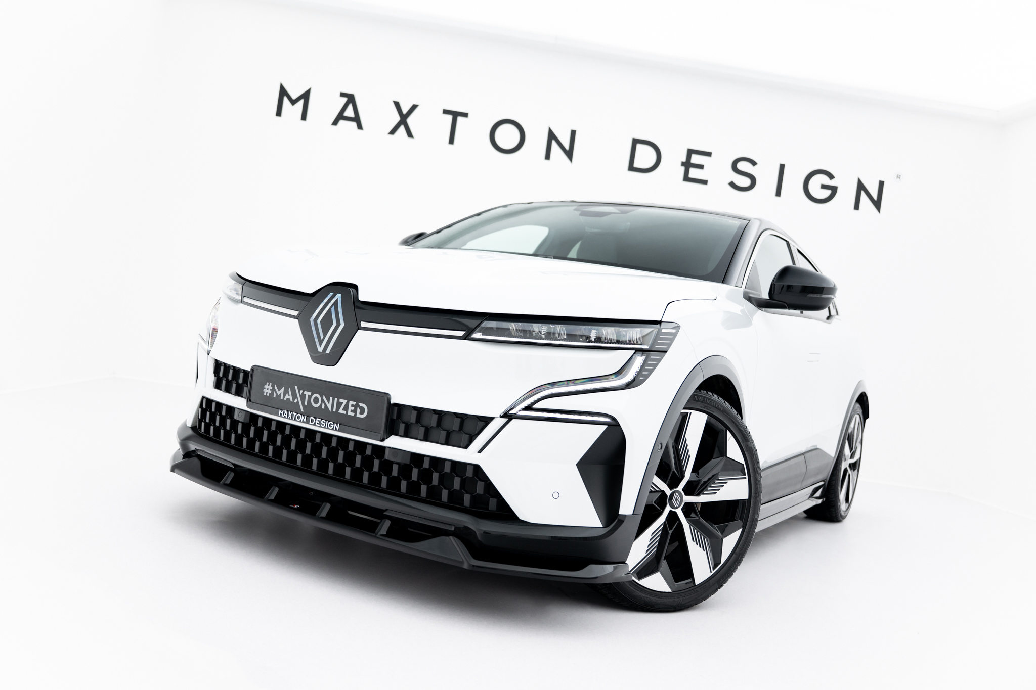 FRONT SPLITTER SUITABLE FOR RENAULT MEGANE E-TECH ELECTRIC MK1 – MAXTON DESIGN - 5