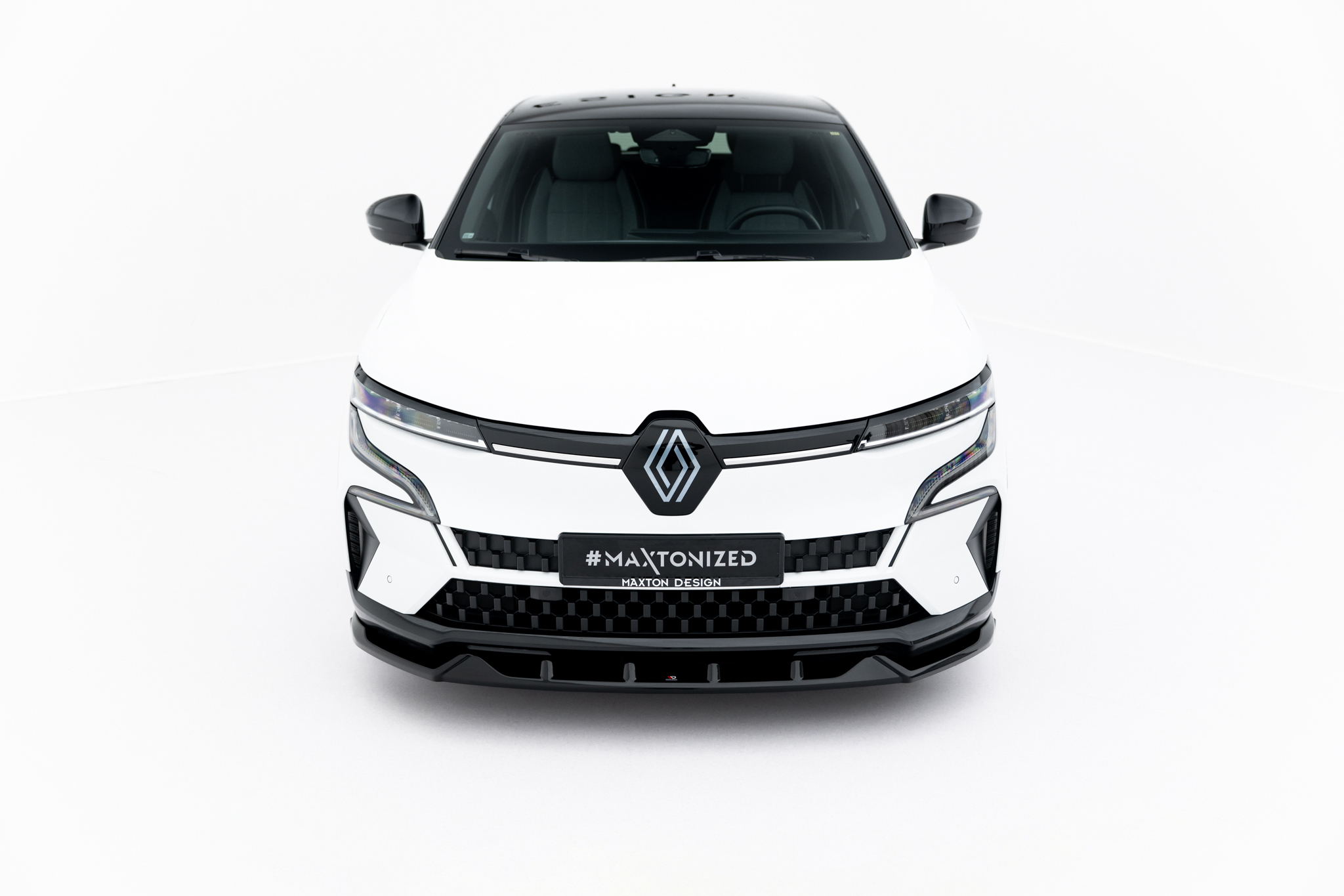 FRONT SPLITTER SUITABLE FOR RENAULT MEGANE E-TECH ELECTRIC MK1 – MAXTON DESIGN - 2