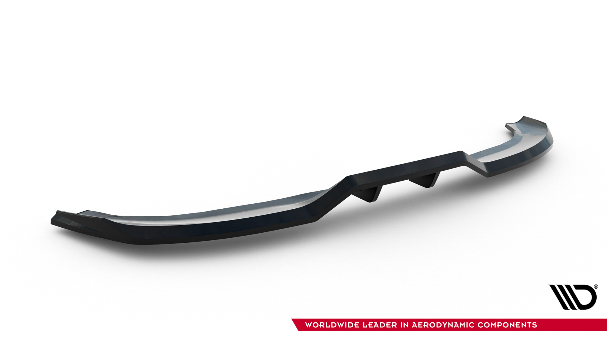 CENTRAL REAR SPLITTER (WITH VERTICAL BARS) SUITABLE FOR RENAULT MEGANE E-TECH ELECTRIC MK1 – MAXTON DESIGN - 4