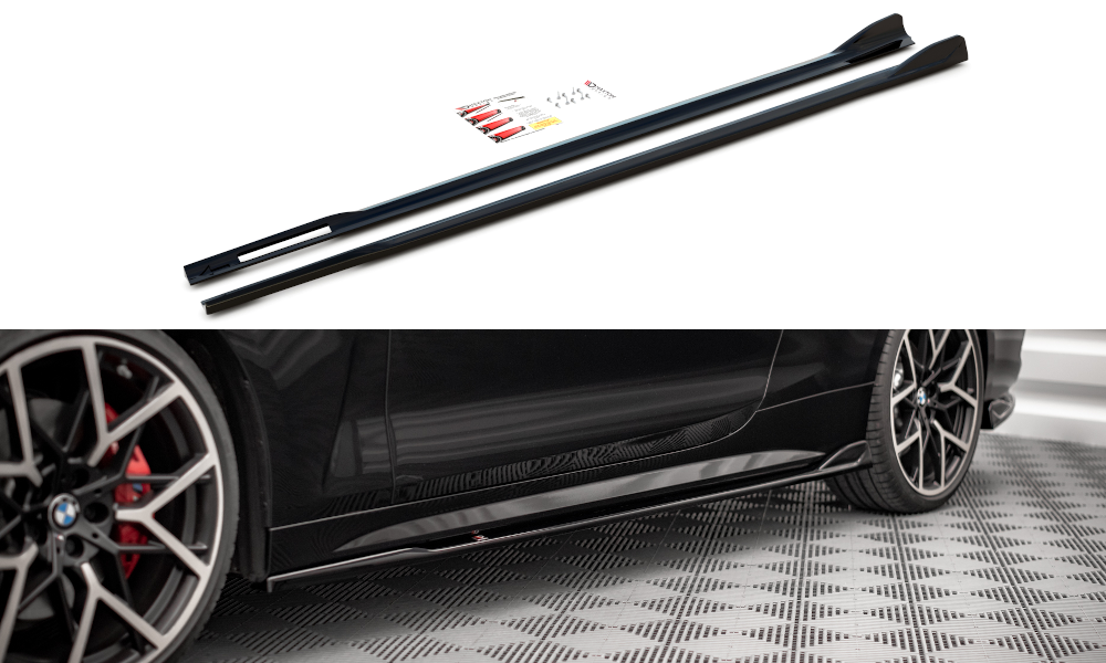 Side Skirts Diffusers V.2 BMW 4 M-Pack / M440i G22 / G23