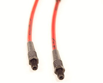 AGENCY POWER FRÄMRE STÅL FLÄTADE 4ST BROMSRÖR KIT MITSUBISHI ECLÄPPSE 89-94