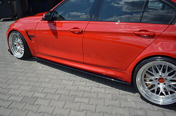 Side Skirts Diffusers V.1 BMW M3 F80 (2014-18)