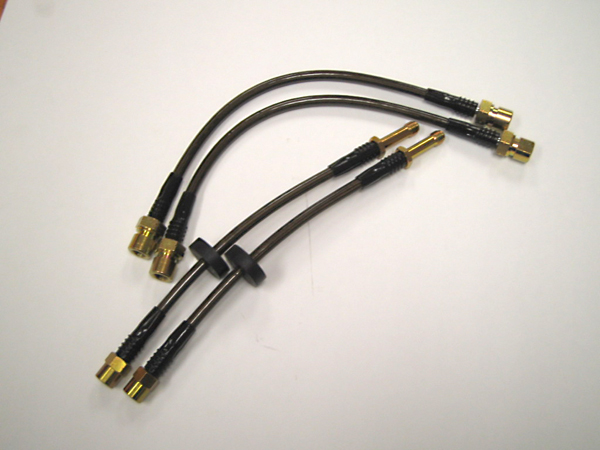 AGENCY POWER REAR STEEL BRAIDED BRAKE LINE PORSCHE 993 95-98 - 2