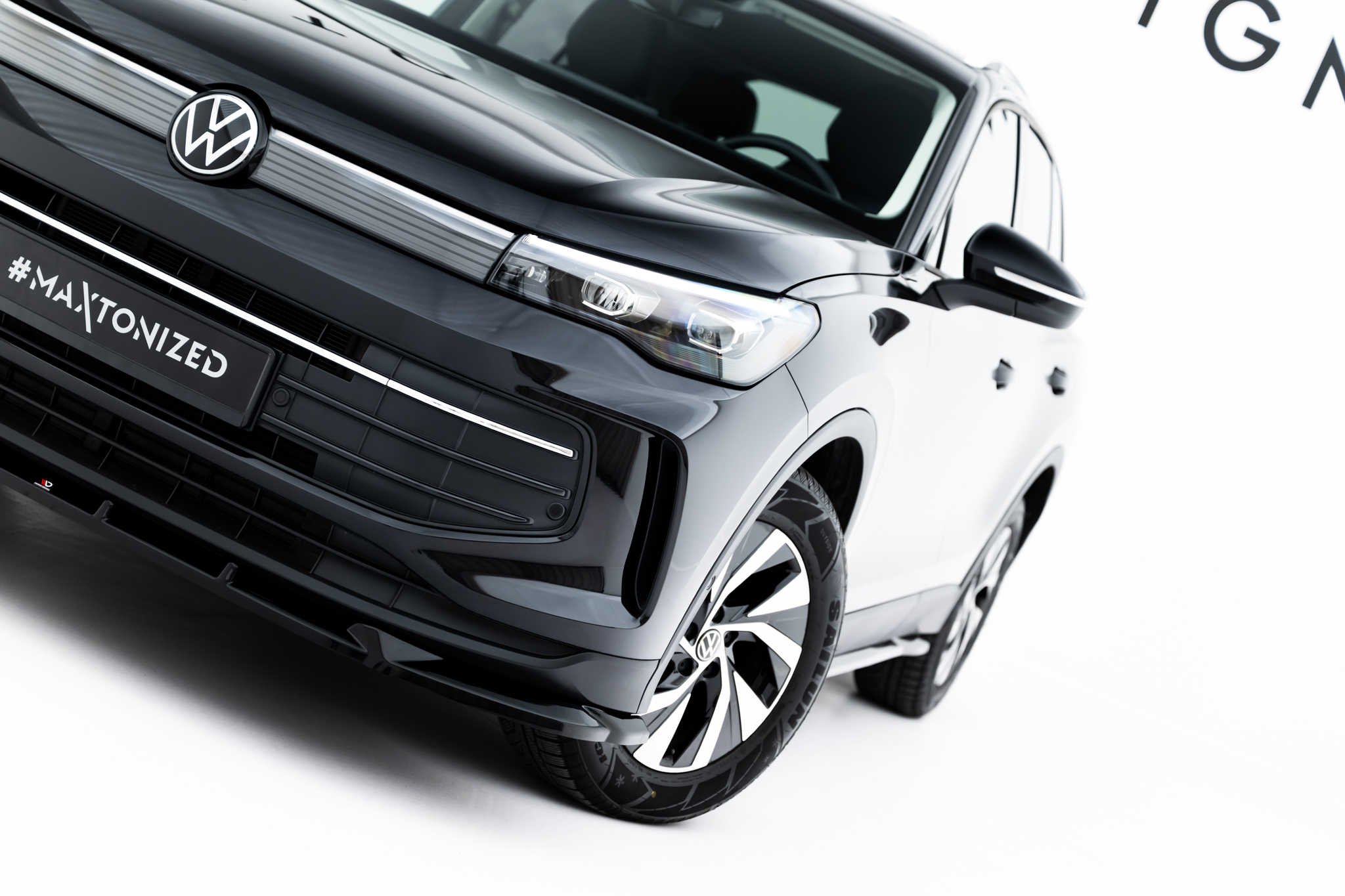 FRONT SPLITTER V.1 SUITABLE FOR VOLKSWAGEN TIGUAN MK3 – MAXTON DESIGN - 5