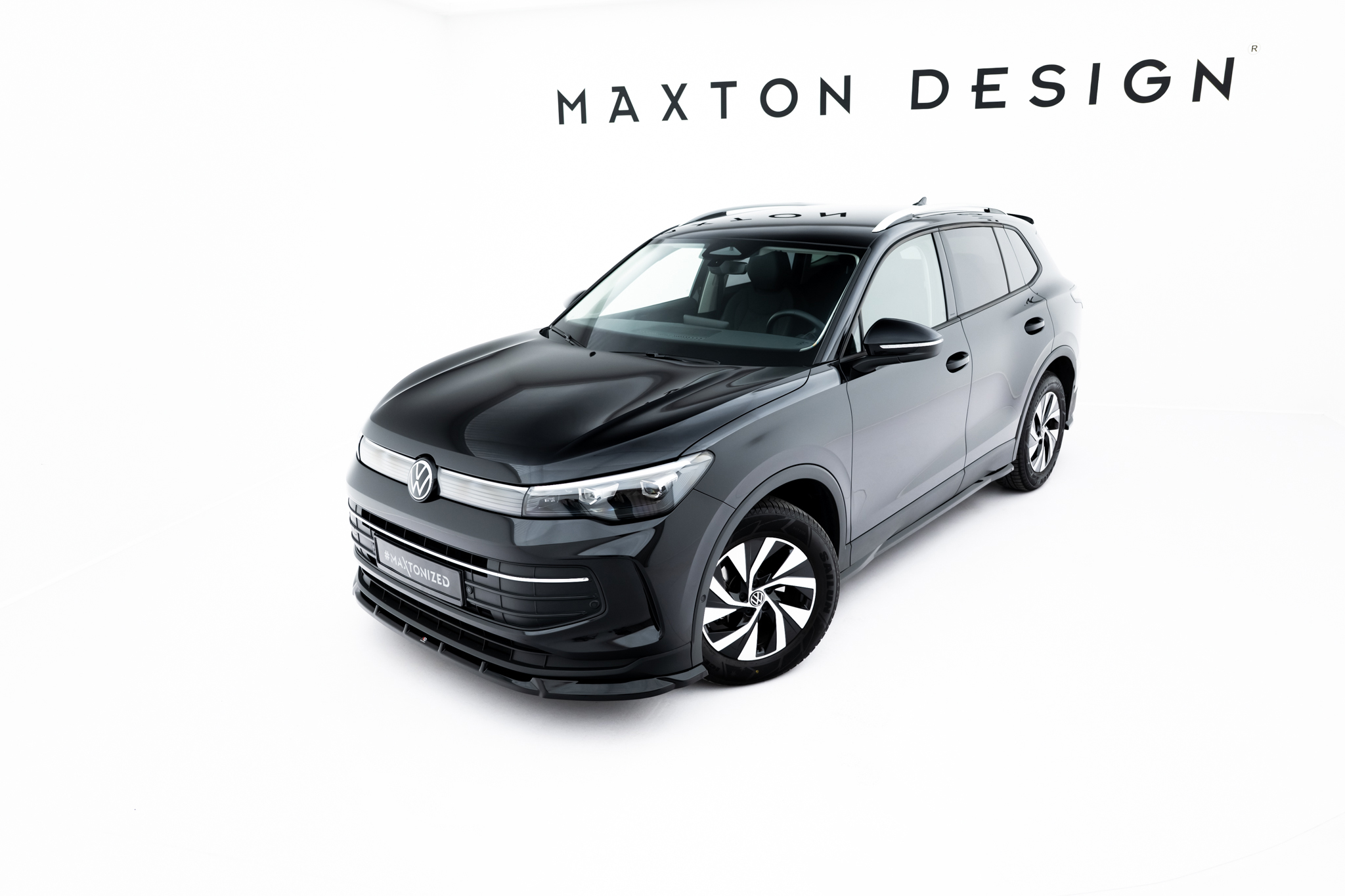 FRONT SPLITTER V.1 SUITABLE FOR VOLKSWAGEN TIGUAN MK3 – MAXTON DESIGN - 4