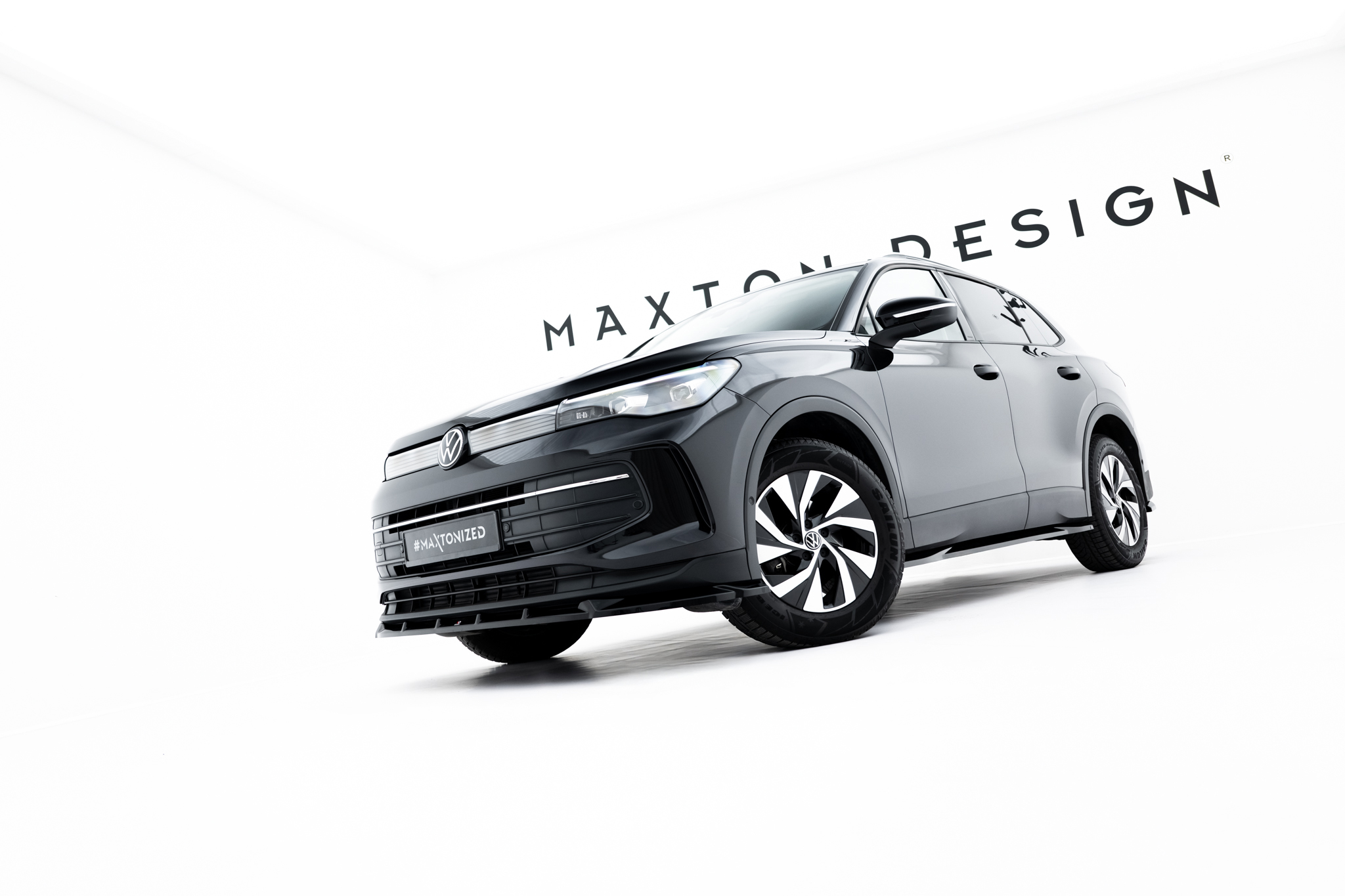 FRONT SPLITTER V.1 SUITABLE FOR VOLKSWAGEN TIGUAN MK3 – MAXTON DESIGN - 3
