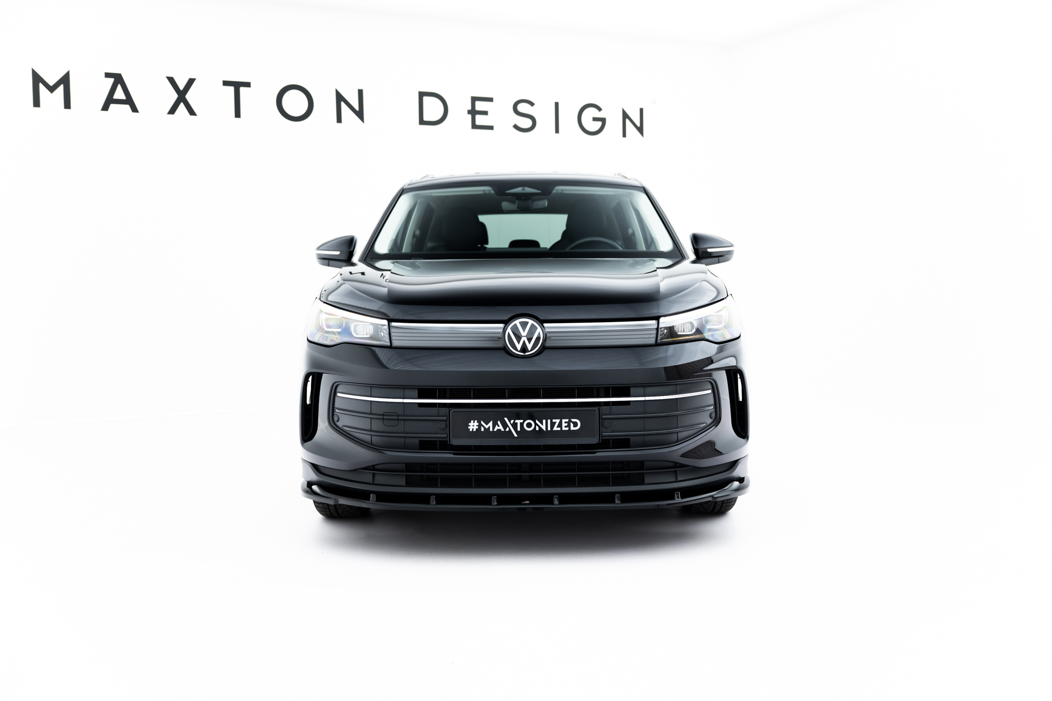 FRONT SPLITTER V.2 SUITABLE FOR VOLKSWAGEN TIGUAN MK3 – MAXTON DESIGN - 2