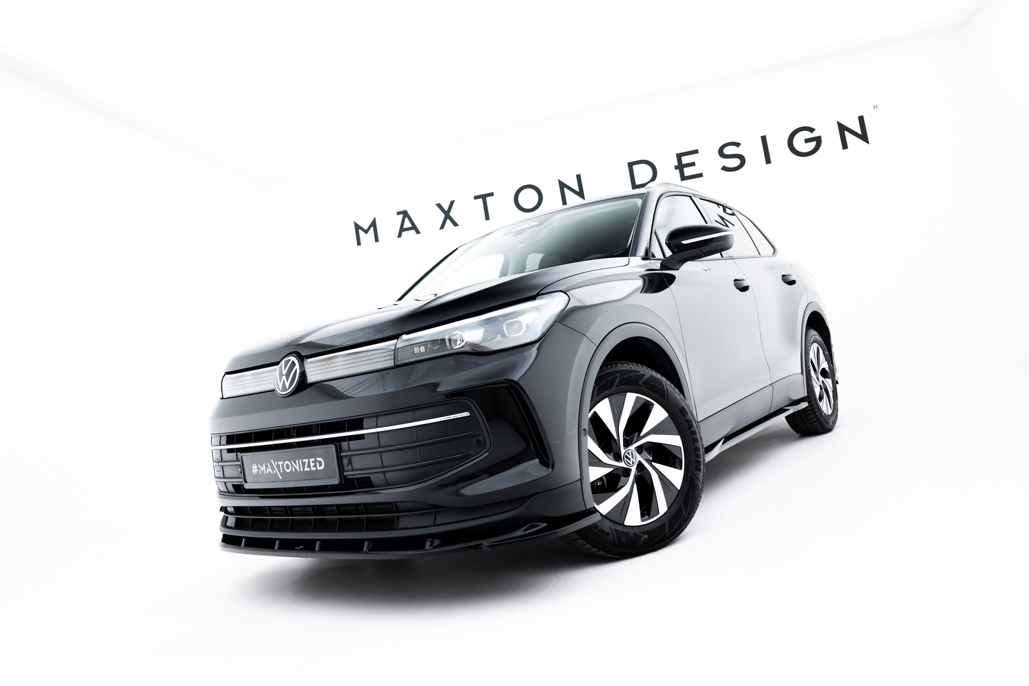 FRONT SPLITTER V.2 SUITABLE FOR VOLKSWAGEN TIGUAN MK3 – MAXTON DESIGN - 5