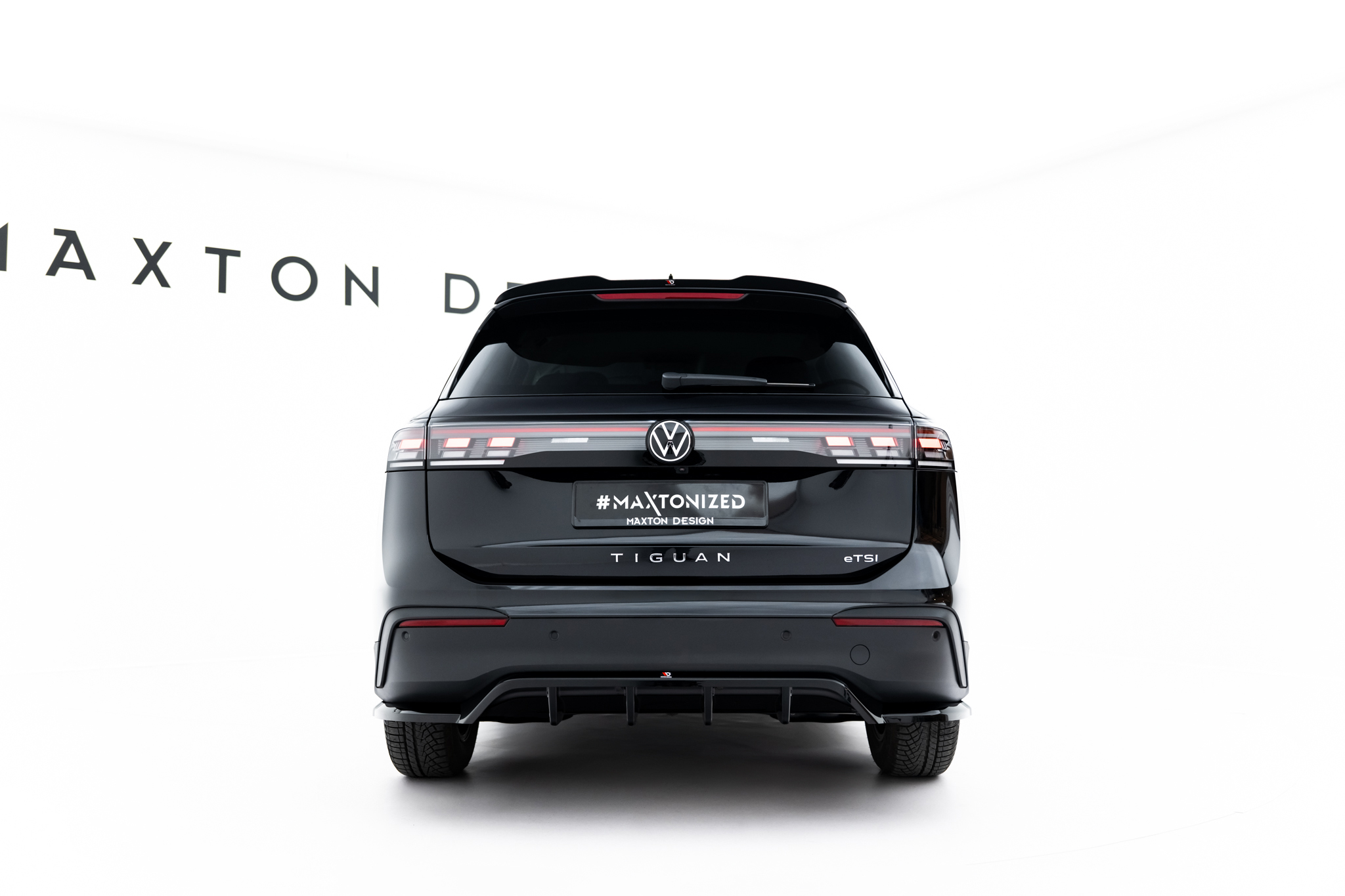 REAR SPLITTER (WITH VERTICAL BARS) SUITABLE FOR VOLKSWAGEN TIGUAN MK3 – MAXTON DESIGN - 4