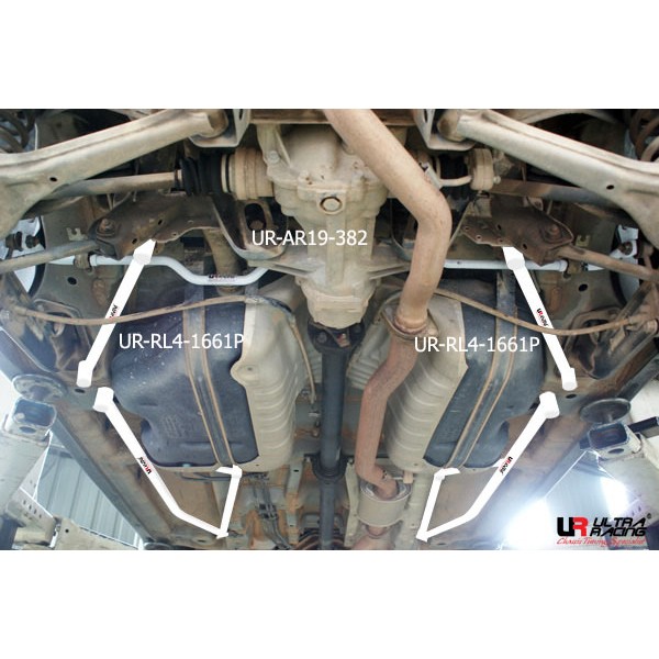 SSANG YONG KORANDO-C 2.0D 10+ ULTRA-R 2X 2P REAR SIDE BARS