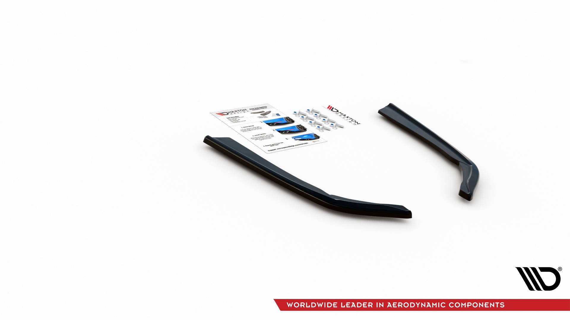 Rear Side Splitters V.2 BMW 3 G20 / G21 M-Sport (2018-2022) - 4