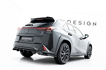 REAR SPLITTER (WITH VERTICAL BARS) SUITABLE FOR LEXUS UX F-SPORT MK1 – MAXTON DESIGN