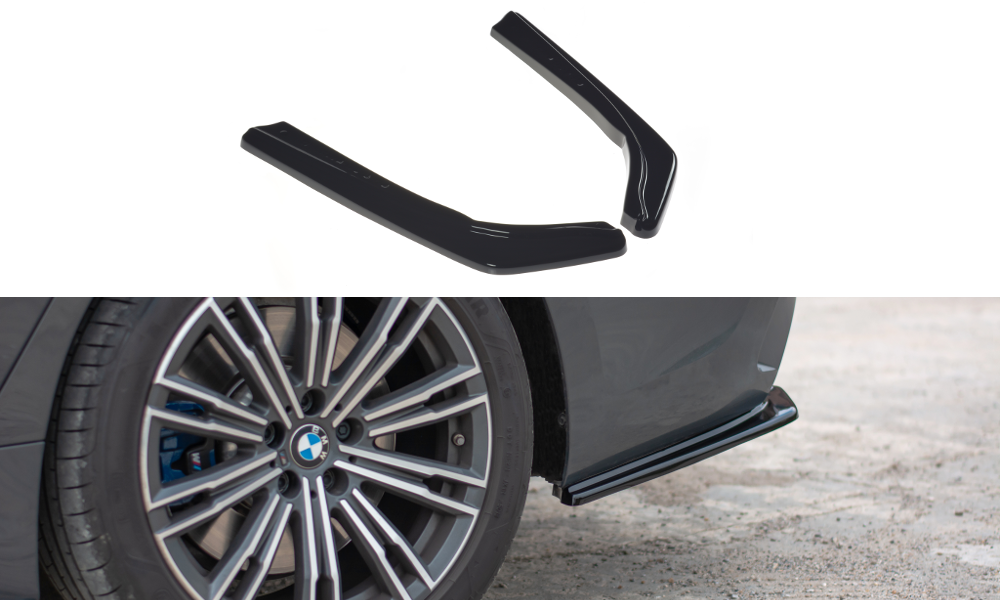 Rear Side Splitters Bmw 3 G20 M-sport (2019-2022)