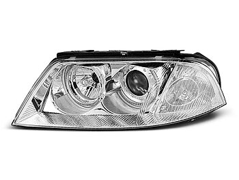 STRÅLKASTARE VW PASSAT 3BG B5 FL 09.00-03.05 ANGEL EYES KROMADE