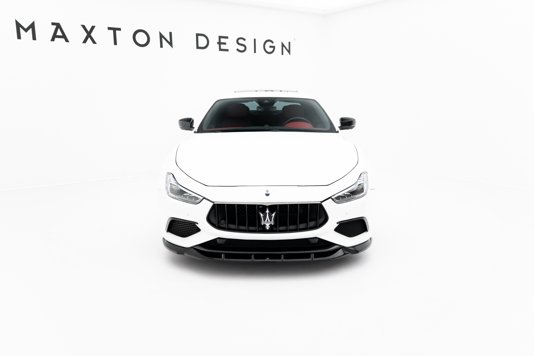FRONT SPLITTER SUITABLE FOR MASERATI GHIBLI MODENA MK3 FACELIFT – MAXTON DESIGN - 6
