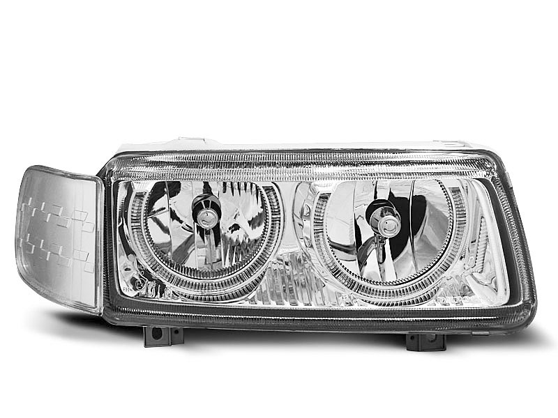 HEADLIGHTS VW PASSAT B4 11.93-05.97 ANGEL EYES CHROME