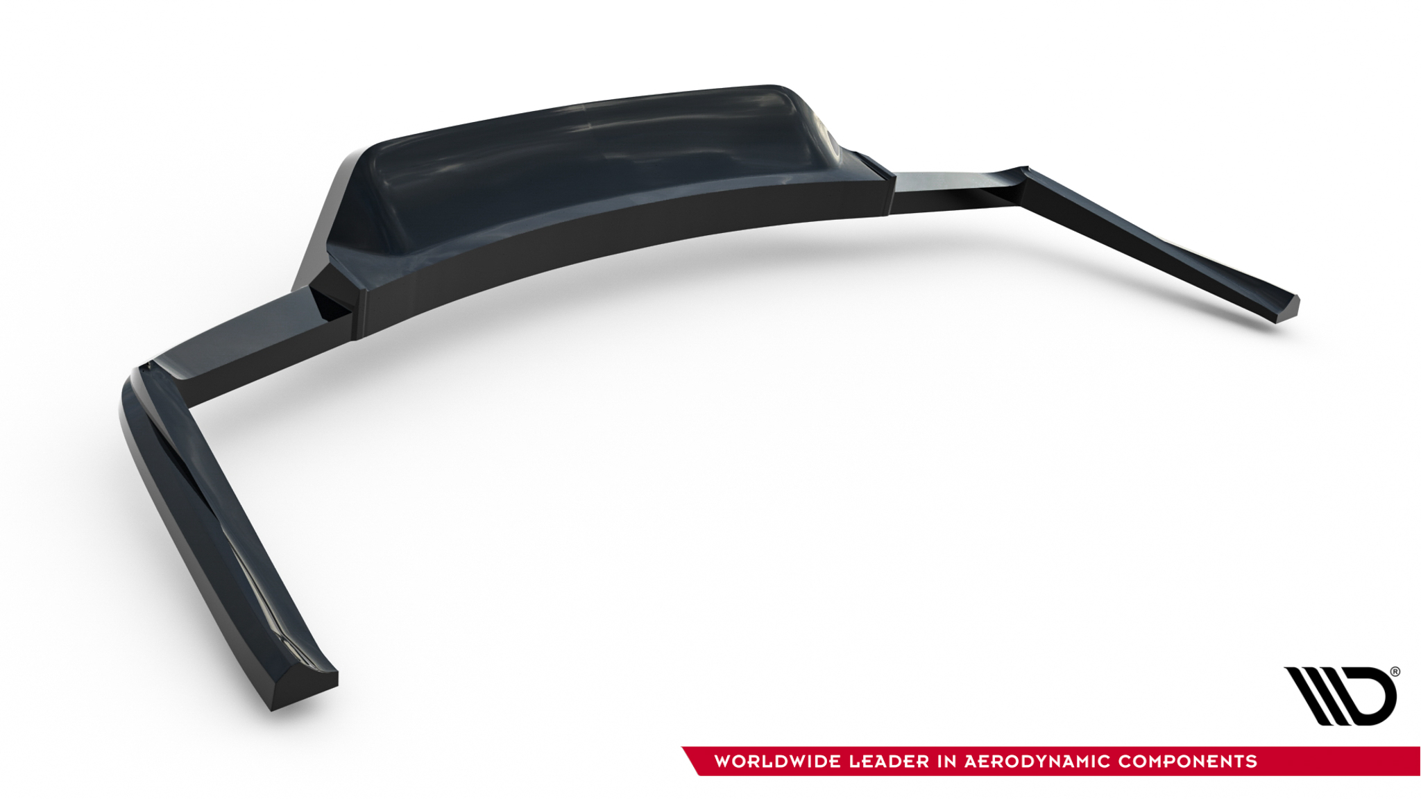 REAR SPLITTER (WITH VERTICAL BARS) SUITABLE FOR MASERATI GHIBLI MODENA MK3 FACELIFT – MAXTON DESIGN - 6
