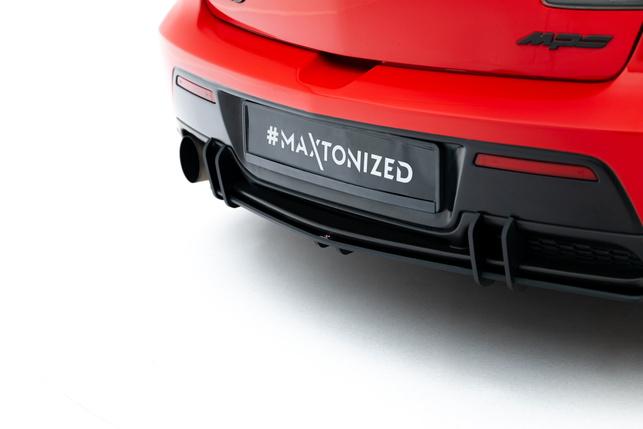 STREET PRO REAR DIFFUSER SUITABLE FOR MAZDA 3 MPS MK1 EU VERSION – MAXTON DESIGN