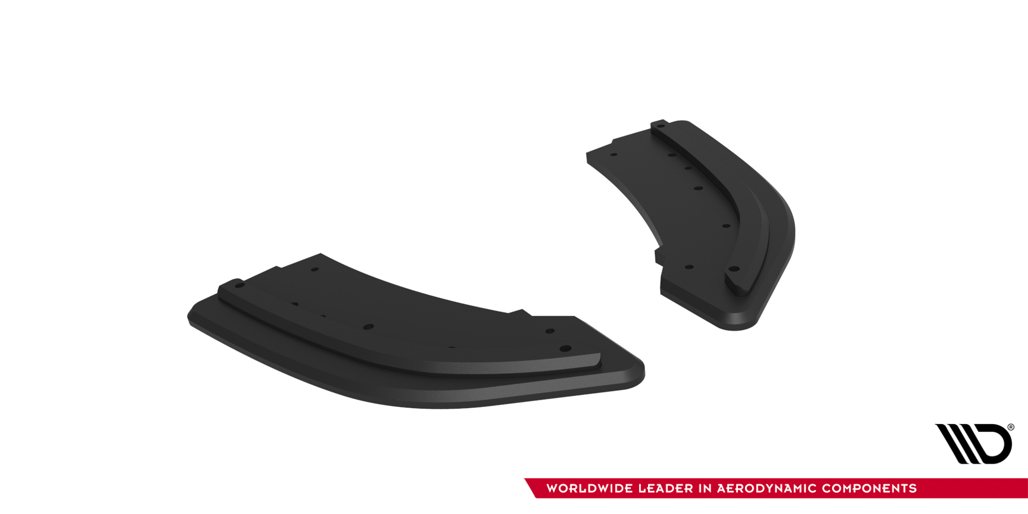 STREET PRO REAR SIDE SPLITTERS SUITABLE FOR MAZDA 3 MPS MK1 EU VERSION – MAXTON DESIGN - 5