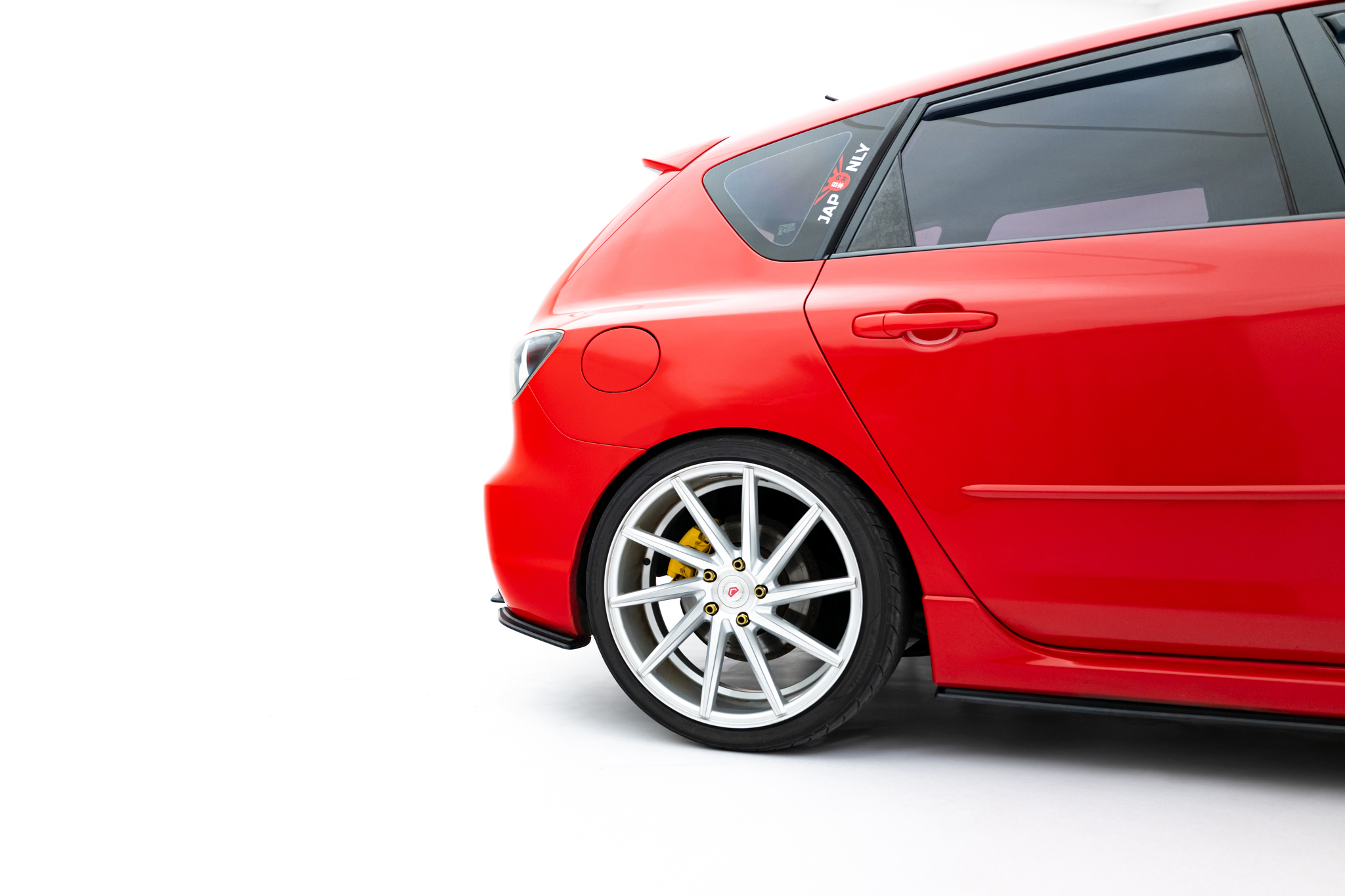 STREET PRO REAR SIDE SPLITTERS SUITABLE FOR MAZDA 3 MPS MK1 EU VERSION – MAXTON DESIGN - 6
