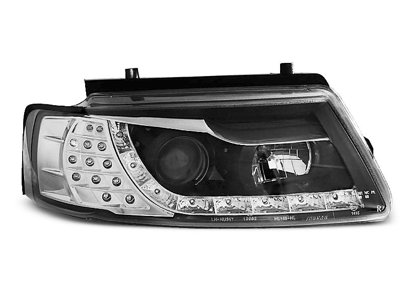 HEADLIGHTS VW PASSAT B5 11.96-08.00 DAYLIGHT BLACK