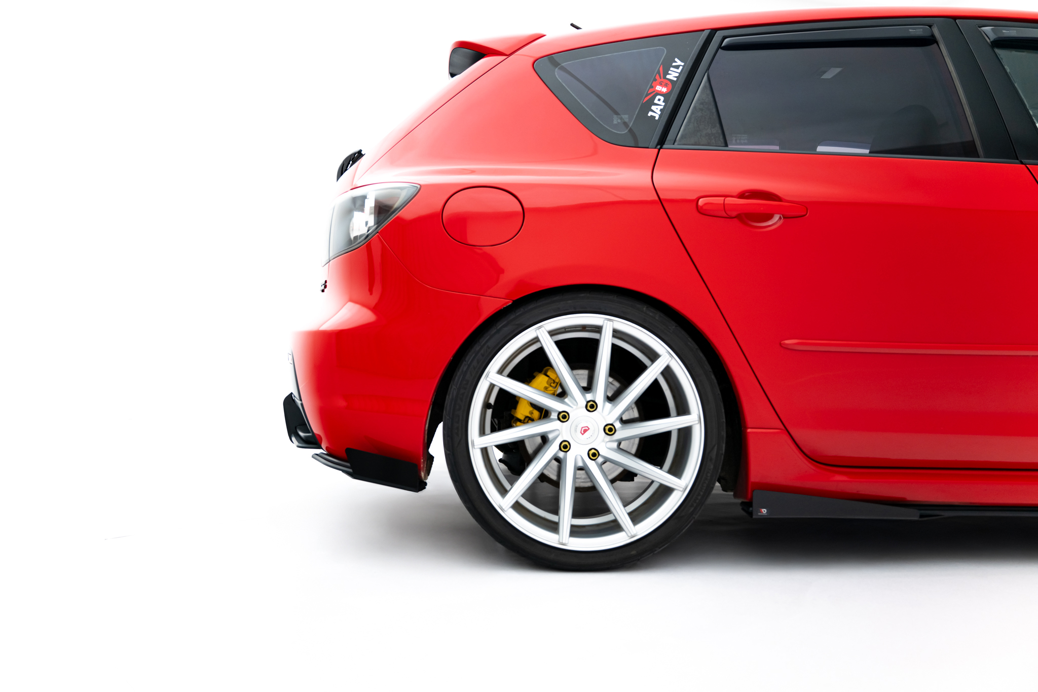 REAR SIDE FLAPS SUITABLE FOR MAZDA 3 MPS MK1 EU VERSION – MAXTON DESIGN - 2