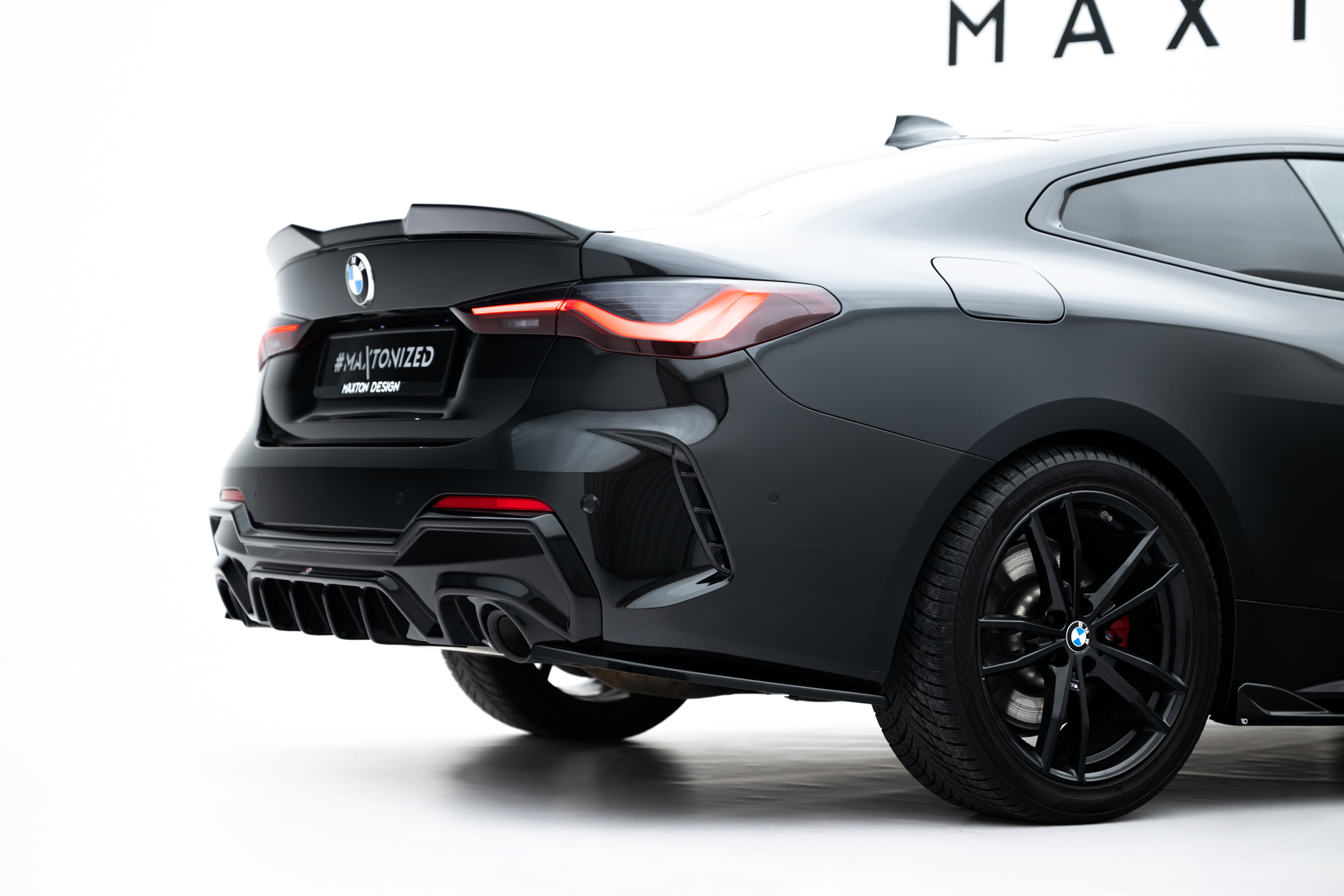 REAR SIDE SPLITTERS V.7 SUITABLE FOR BMW 4 M-PACK G22 / G23 / G22 FACELIFT / G23 FACELIFT – MAXTON DESIGN - 5