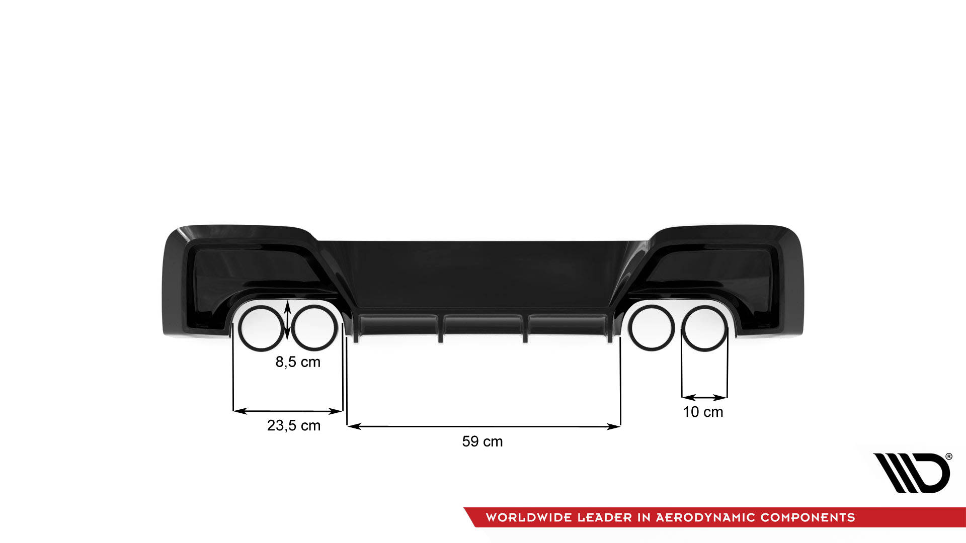 Rear Valance V.2 BMW M135I F20 / F21 (2011-2015) - 3