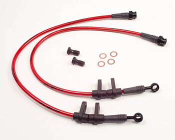 AGENCY POWER FRÄMRE STÅL FLÄTADE BROMSRÖR HONDA S2000 00-05