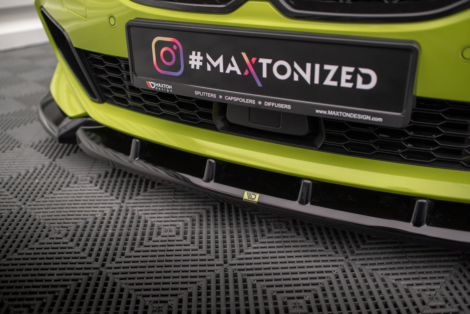 Front Splitter V.7 BMW 1 F40 M-Sport / M135i - 4