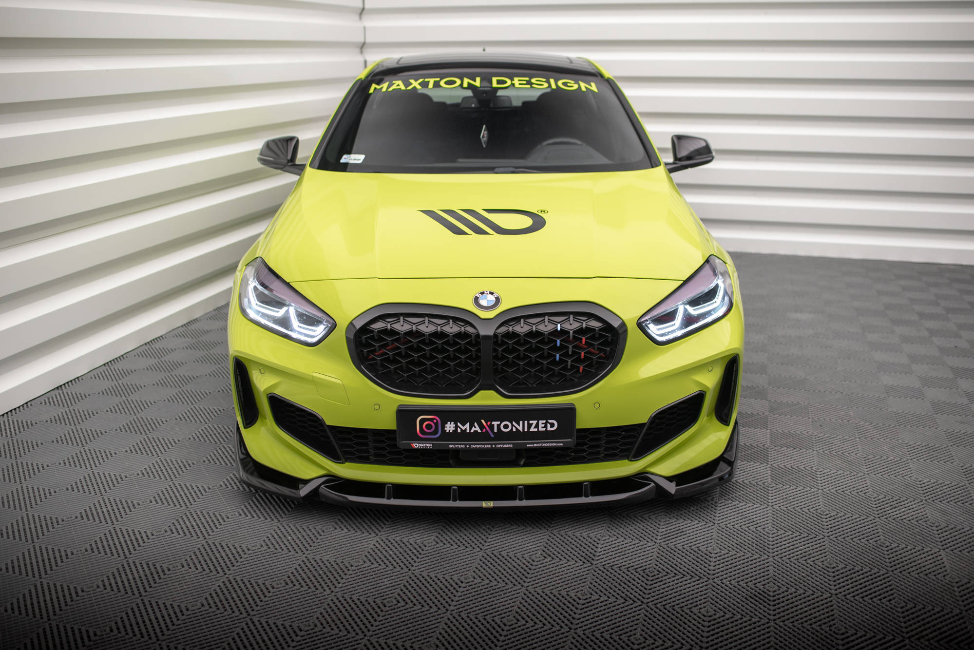 Front Splitter V.7 BMW 1 F40 M-Sport / M135i - 2
